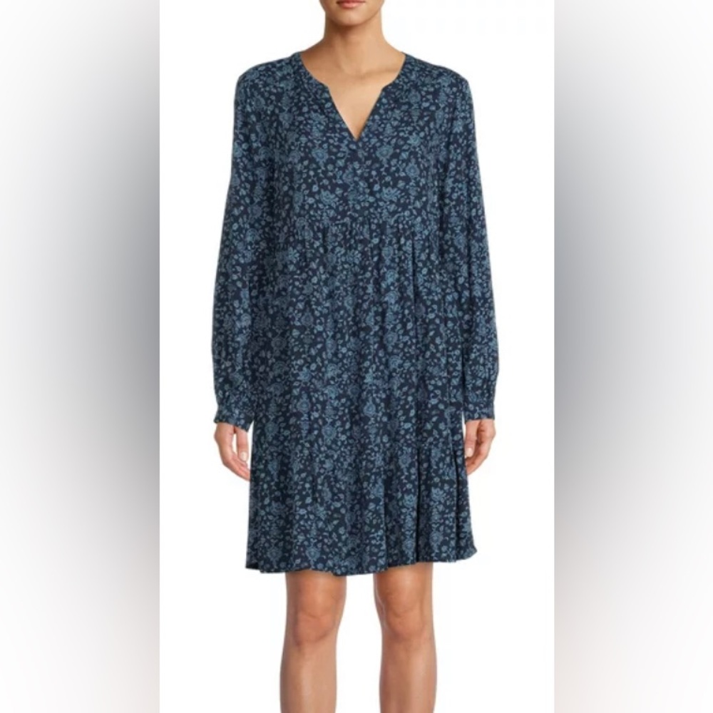 XXL New w/Tag - Printed Tiered Babydoll Dress